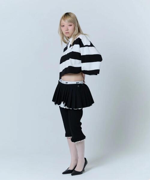 neith.（ネイス）の「neith./ネイス/Layered Sabrina Pants（その他パンツ・レディース・ブラック/グレー・F）」の13枚目の写真