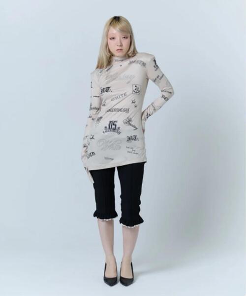 neith.（ネイス）の「neith./ネイス/Layered Sabrina Pants（その他パンツ・レディース・ブラック/グレー・F）」の16枚目の写真