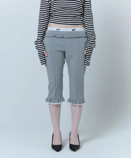 neith.（ネイス）の「neith./ネイス/Layered Sabrina Pants（その他パンツ・レディース・ブラック/グレー・F）」の17枚目の写真