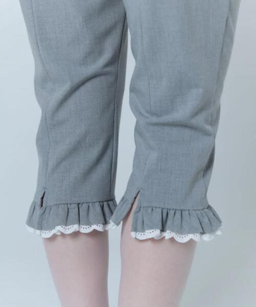 neith.（ネイス）の「neith./ネイス/Layered Sabrina Pants（その他パンツ・レディース・ブラック/グレー・F）」の5枚目の写真