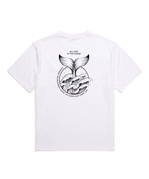 VANNWORKS(バンワークス)の「アースデイエブリデイ オーバーサイズ 半袖Tシャツ (VNCTS238) ホワイト(Tシャツ/カットソー・レディース・その他・SMALL/X-LARGE/XX-LARGE/LARGE/MEDIUM)」の4枚目の写真