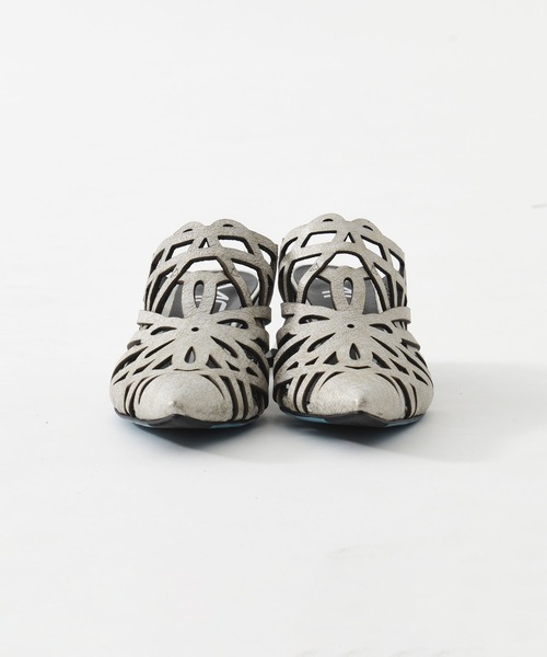 MANA（マナ）の「【MANA/マナ】laser cutting sandal/レザーカッティングサンダル（サンダル・レディース・ブラック/ゴールド・40/39/38/37）」の11枚目の写真