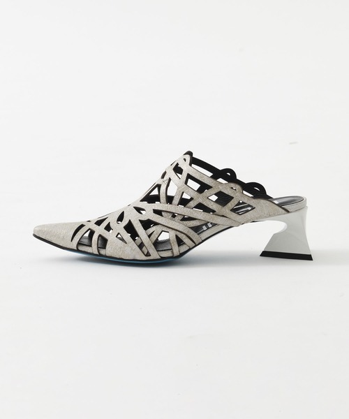 MANA（マナ）の「【MANA/マナ】laser cutting sandal/レザーカッティングサンダル（サンダル・レディース・ブラック/ゴールド・40/39/38/37）」の12枚目の写真