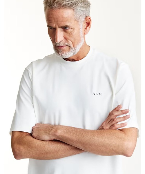 1 piu 1 uguale 3（ウノピゥウノウグァーレトレ）の「OP S/S CREW-NECK T【LOOSE FIT】（Tシャツ/カットソー・メンズ・ブラック/ホワイト/グレー・LARGE）」の5枚目の写真