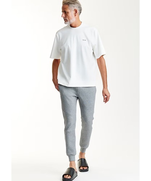1 piu 1 uguale 3（ウノピゥウノウグァーレトレ）の「OP S/S CREW-NECK T【LOOSE FIT】（Tシャツ/カットソー・メンズ・ブラック/ホワイト/グレー・LARGE）」の4枚目の写真