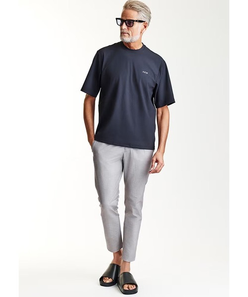 1 piu 1 uguale 3（ウノピゥウノウグァーレトレ）の「OP S/S CREW-NECK T【LOOSE FIT】（Tシャツ/カットソー・メンズ・ブラック/ホワイト/グレー・LARGE）」の8枚目の写真
