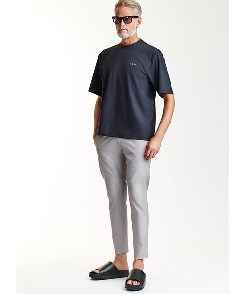 1 piu 1 uguale 3（ウノピゥウノウグァーレトレ）の「OP S/S CREW-NECK T【LOOSE FIT】（Tシャツ/カットソー・メンズ・ブラック/ホワイト/グレー・LARGE）」の9枚目の写真