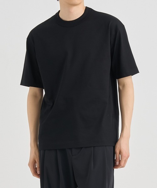 THE TOKYO(ザトウキョウ)の「【CINOH/チノ】REFINA BASIC T-SHIRT/別注REFINA BASIC T-SHIRT/定番(Tシャツ/カットソー・メンズ・ダークネイビー/ブラック/オフホワイト・44/48/46)」の3枚目の写真