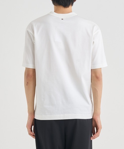 THE TOKYO(ザトウキョウ)の「【CINOH/チノ】REFINA BASIC T-SHIRT/別注REFINA BASIC T-SHIRT/定番(Tシャツ/カットソー・メンズ・ダークネイビー/ブラック/オフホワイト・44/48/46)」の8枚目の写真