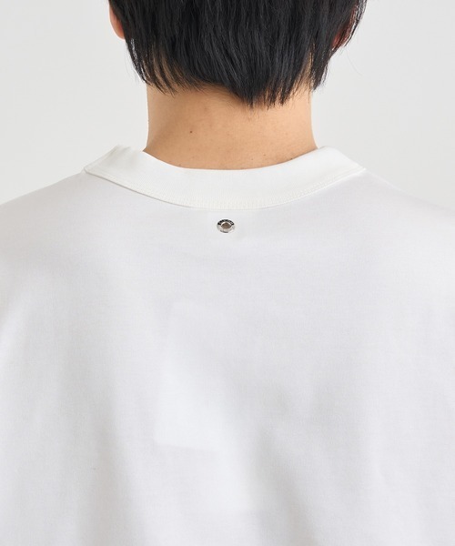 THE TOKYO(ザトウキョウ)の「【CINOH/チノ】REFINA BASIC T-SHIRT/別注REFINA BASIC T-SHIRT/定番(Tシャツ/カットソー・メンズ・ダークネイビー/ブラック/オフホワイト・44/48/46)」の10枚目の写真