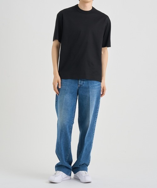 THE TOKYO(ザトウキョウ)の「【CINOH/チノ】REFINA BASIC T-SHIRT/別注REFINA BASIC T-SHIRT/定番(Tシャツ/カットソー・メンズ・ダークネイビー/ブラック/オフホワイト・44/48/46)」の13枚目の写真