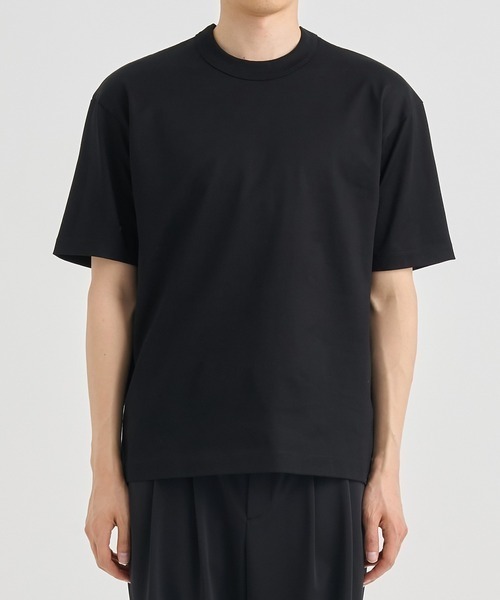 THE TOKYO(ザトウキョウ)の「【CINOH/チノ】REFINA BASIC T-SHIRT/別注REFINA BASIC T-SHIRT/定番(Tシャツ/カットソー・メンズ・ダークネイビー/ブラック/オフホワイト・44/48/46)」の14枚目の写真