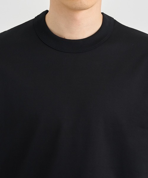 THE TOKYO(ザトウキョウ)の「【CINOH/チノ】REFINA BASIC T-SHIRT/別注REFINA BASIC T-SHIRT/定番(Tシャツ/カットソー・メンズ・ダークネイビー/ブラック/オフホワイト・44/48/46)」の17枚目の写真