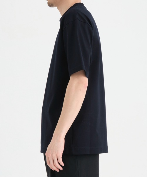 THE TOKYO(ザトウキョウ)の「【CINOH/チノ】REFINA BASIC T-SHIRT/別注REFINA BASIC T-SHIRT/定番(Tシャツ/カットソー・メンズ・ダークネイビー/ブラック/オフホワイト・44/48/46)」の22枚目の写真