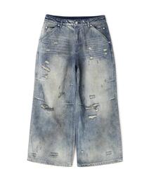 DANKE SCHON(�_���P�V�F�[��)��DankeSchon/�_���P�V�F�[��/12oz BAGGY JEANS/DIRT(�f�j���p���c)