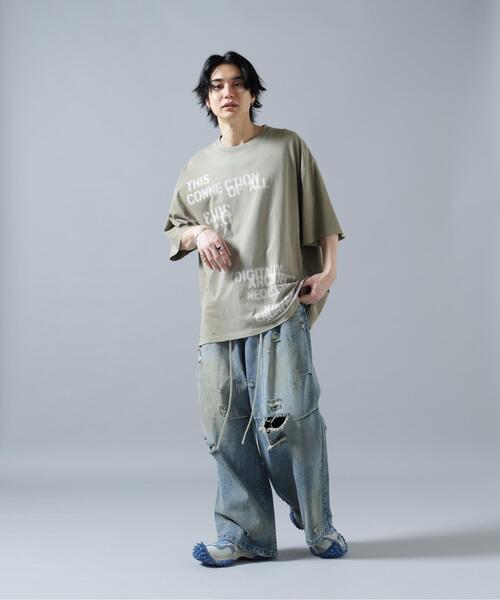 DANKE SCHON(ダンケシェーン)の「DankeSchon/ダンケシェーン/12oz BAGGY JEANS/DIRT(デニムパンツ・レディース・その他4・L/M/S)」の7枚目の写真