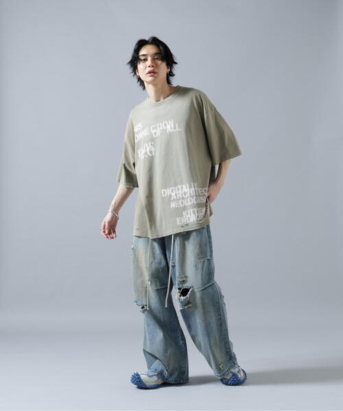 DANKE SCHON(ダンケシェーン)の「DankeSchon/ダンケシェーン/12oz BAGGY JEANS/DIRT(デニムパンツ・レディース・その他4・L/M/S)」の8枚目の写真