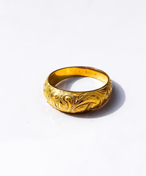 IRIEBEACH(アイリービーチ)の「Moon round ring/【ハワイアンジュエリー】【サージカルステンレス】【金属アレルギー対応】【IRIEBEACH / アイリービーチ】つけっぱなしOK(リング・レディース・シルバー/ピンク/ゴールド・7号/9号/11号/13号/15号/17号/19号/21号)」の4枚目の写真