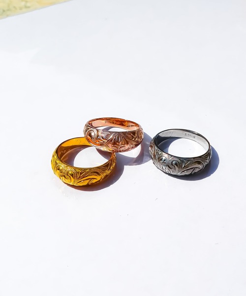 IRIEBEACH(アイリービーチ)の「Moon round ring/【ハワイアンジュエリー】【サージカルステンレス】【金属アレルギー対応】【IRIEBEACH / アイリービーチ】つけっぱなしOK(リング・レディース・シルバー/ピンク/ゴールド・7号/9号/11号/13号/15号/17号/19号/21号)」の5枚目の写真