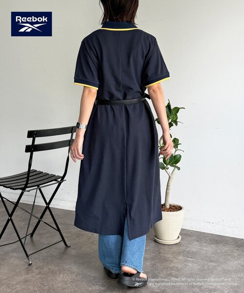 Reebok(リーボック)の「鹿の子ポロワンピース(ワンピース・レディース・ベージュ/ネイビー/サックスブルー・FREE)」の21枚目の写真