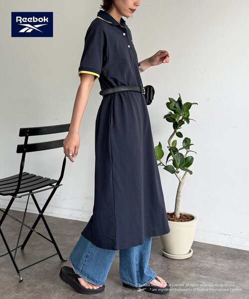 Reebok(リーボック)の「鹿の子ポロワンピース(ワンピース・レディース・ベージュ/ネイビー/サックスブルー・FREE)」の20枚目の写真