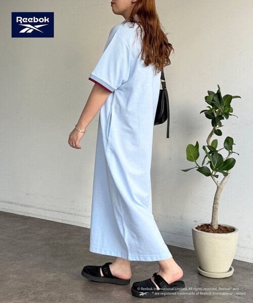 Reebok(リーボック)の「鹿の子ポロワンピース(ワンピース・レディース・ベージュ/ネイビー/サックスブルー・FREE)」の18枚目の写真