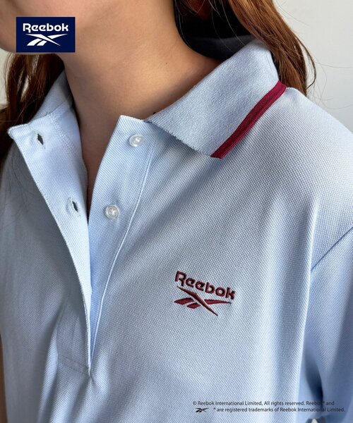 Reebok(リーボック)の「鹿の子ポロワンピース(ワンピース・レディース・ベージュ/ネイビー/サックスブルー・FREE)」の14枚目の写真