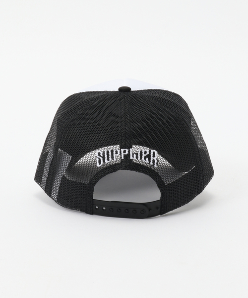 SUPPLIER(サプライヤー)の「SUPPLIER / サプライヤー Iron Cross Leather Patch Cap(キャップ・メンズ・ブラック・FREE)」の3枚目の写真