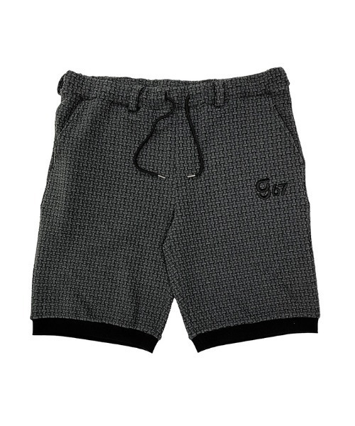 g-stage(ジーステージ)の「格子柄ブークレジャガードショートパンツ(その他パンツ・メンズ・ベージュ/ホワイト/ブラック・50/48/46)」の1枚目の写真