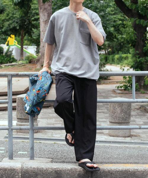 ITEMS URBANRESEARCH(アイテムズ アーバンリサーチ)の「速乾 カットミラノ ポケットTシャツ(Tシャツ/カットソー・メンズ・ホワイト/チャコールグレー/モカ/グレー・MEDIUM/LARGE)」の18枚目の写真