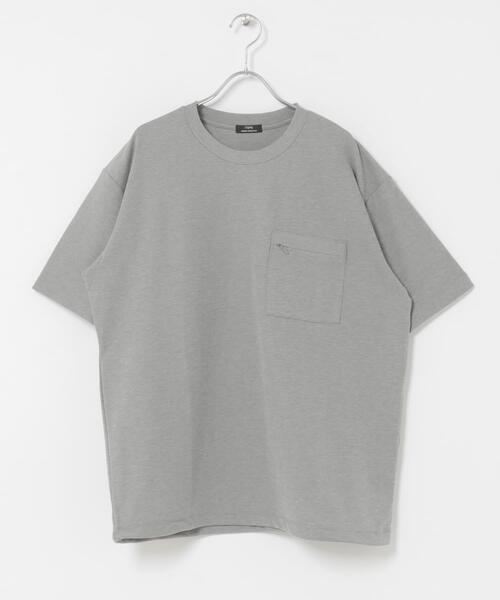 ITEMS URBANRESEARCH(アイテムズ アーバンリサーチ)の「速乾 カットミラノ ポケットTシャツ(Tシャツ/カットソー・メンズ・ホワイト/チャコールグレー/モカ/グレー・MEDIUM/LARGE)」の19枚目の写真