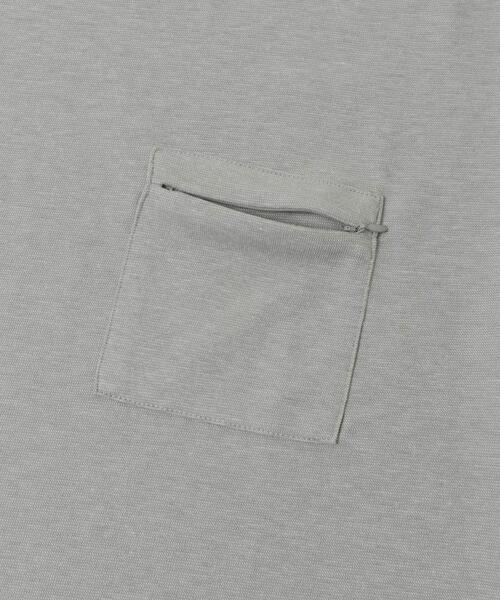 ITEMS URBANRESEARCH(アイテムズ アーバンリサーチ)の「速乾 カットミラノ ポケットTシャツ(Tシャツ/カットソー・メンズ・ホワイト/チャコールグレー/モカ/グレー・MEDIUM/LARGE)」の20枚目の写真