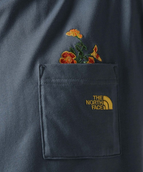 THE NORTH FACE（ザノースフェイス）の「【THE NORTH FACE(ザ・ノース・フェイス)】フラワーロゴTシャツ[速乾]（Tシャツ/カットソー・メンズ・ホワイト/グレー/ブラック・LARGE/MEDIUM）」の9枚目の写真