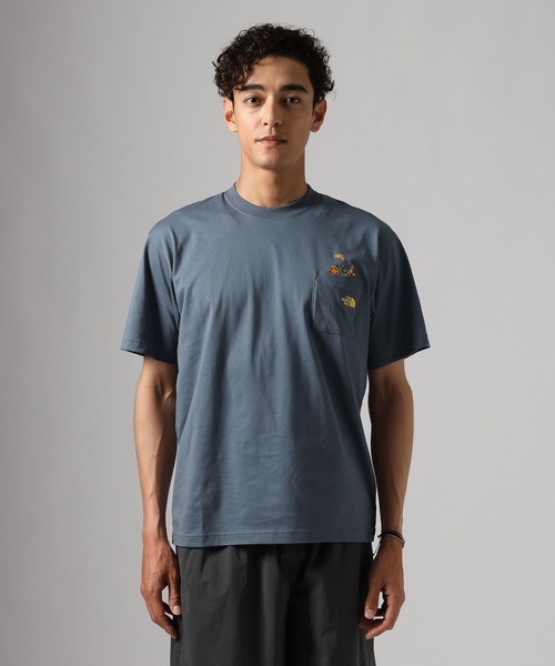 THE NORTH FACE（ザノースフェイス）の「【THE NORTH FACE(ザ・ノース・フェイス)】フラワーロゴTシャツ[速乾]（Tシャツ/カットソー・メンズ・ホワイト/グレー/ブラック・LARGE/MEDIUM）」の13枚目の写真