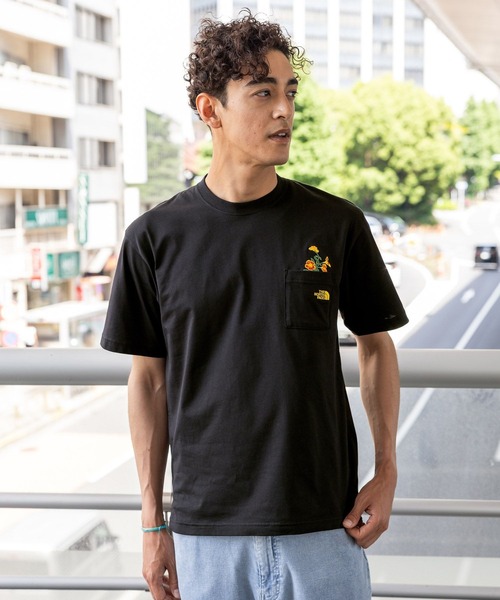 THE NORTH FACE（ザノースフェイス）の「【THE NORTH FACE(ザ・ノース・フェイス)】フラワーロゴTシャツ[速乾]（Tシャツ/カットソー・メンズ・ホワイト/グレー/ブラック・LARGE/MEDIUM）」の11枚目の写真
