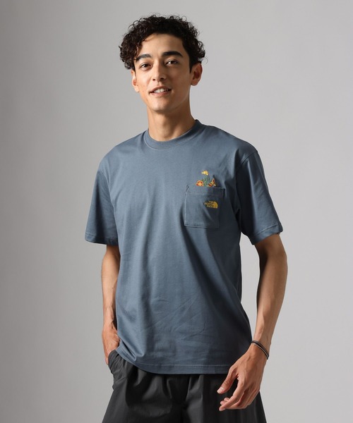 THE NORTH FACE（ザノースフェイス）の「【THE NORTH FACE(ザ・ノース・フェイス)】フラワーロゴTシャツ[速乾]（Tシャツ/カットソー・メンズ・ホワイト/グレー/ブラック・LARGE/MEDIUM）」の8枚目の写真