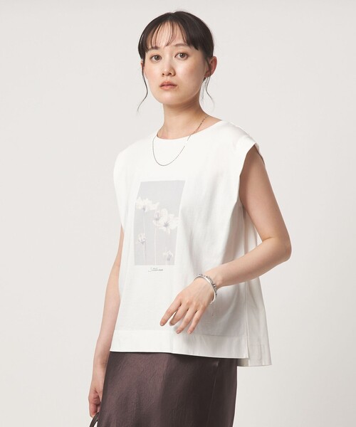 green label relaxing(グリーンレーベルリラクシング)の「フォトプリント フレンチスリーブ Tシャツ 接触冷感(Tシャツ/カットソー・レディース・その他1/その他2・FREE)」の14枚目の写真