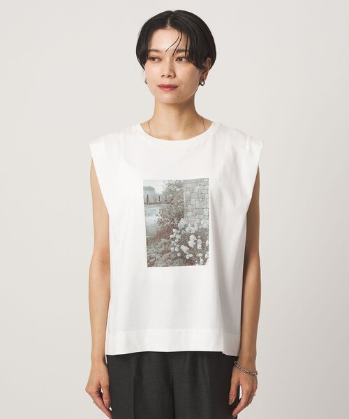 green label relaxing(グリーンレーベルリラクシング)の「フォトプリント フレンチスリーブ Tシャツ 接触冷感(Tシャツ/カットソー・レディース・その他1/その他2・FREE)」の18枚目の写真