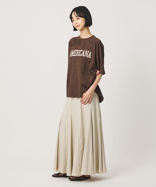 新品24SS アメリカーナ AMERICANA Football T-Shirt Americana＞フットボール Tシャツ（Tシャツ/カットソー）｜AMERICANA