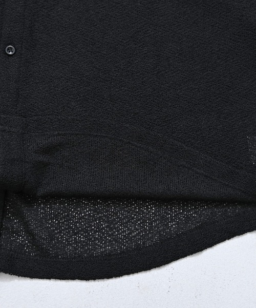 CavariA(キャバリア)の「『CavariA/キャバリア』メッシュニット半袖シャツ(シャツ/ブラウス・メンズ・グレー/ブラック・L/M)」の17枚目の写真