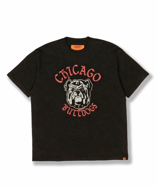 UNIVERSAL OVERALL(ユニバーサルオーバーオール)の「UNIVERSAL OVERALL S/S PRINT T-SHIRT(Tシャツ/カットソー・メンズ・ブラック系2/ブラック・M/L)」の3枚目の写真