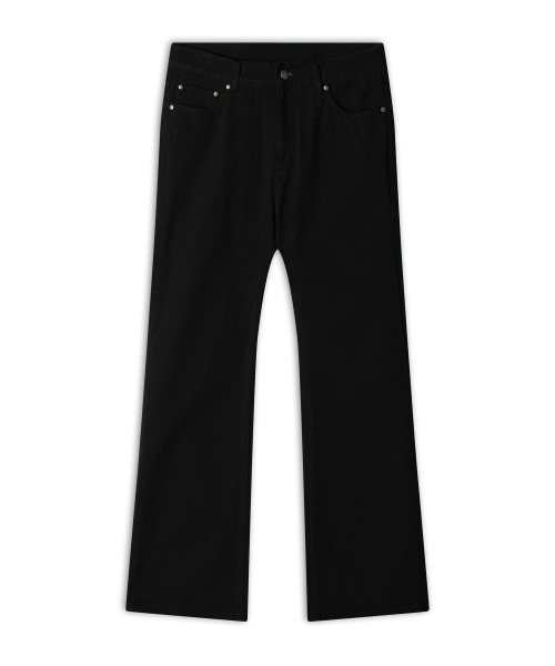 WORLDDILEMA(ワールドジレンマ)の「Boot-Cut Pants (Black)(その他パンツ・レディース・その他・44(S)/82)」の1枚目の写真