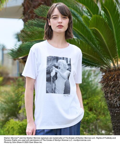 DRESSTERIOR(ドレステリア)の「【別注】マリリンモンロー/オフショットプリントT(Tシャツ/カットソー・レディース・ホワイト・38/36)」の11枚目の写真