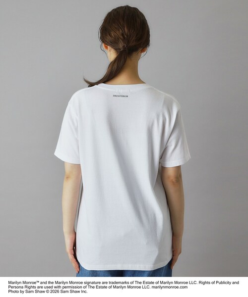 DRESSTERIOR(ドレステリア)の「【別注】マリリンモンロー/オフショットプリントT(Tシャツ/カットソー・レディース・ホワイト・38/36)」の22枚目の写真