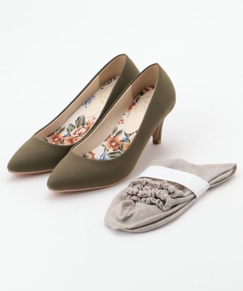 ANY SIS（エニィスィス）の「【ラメソックス付き】ポインテッドプレーンパンプス（パンプス・レディース・ピンク系/カーキ系/ベージュ系/ネイビー系・LARGE/SMALL/MEDIUM）」の17枚目の写真