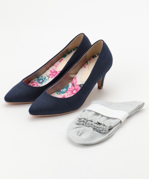 ANY SIS（エニィスィス）の「【ラメソックス付き】ポインテッドプレーンパンプス（パンプス・レディース・ピンク系/カーキ系/ベージュ系/ネイビー系・LARGE/SMALL/MEDIUM）」の16枚目の写真