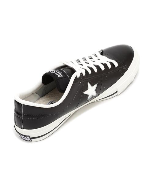 CONVERSE(コンバース)の「《CONVERSE》ONE STAR J / ワンスター / コンバース(スニーカー・レディース・ブラック/ホワイト・5.5/6/5/6.5/4.5)」の5枚目の写真