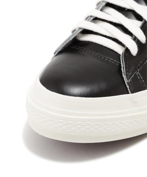 CONVERSE(コンバース)の「《CONVERSE》ONE STAR J / ワンスター / コンバース(スニーカー・レディース・ブラック/ホワイト・5.5/6/5/6.5/4.5)」の9枚目の写真