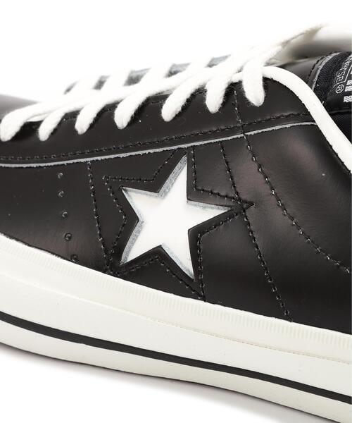 CONVERSE(コンバース)の「《CONVERSE》ONE STAR J / ワンスター / コンバース(スニーカー・レディース・ブラック/ホワイト・5.5/6/5/6.5/4.5)」の10枚目の写真