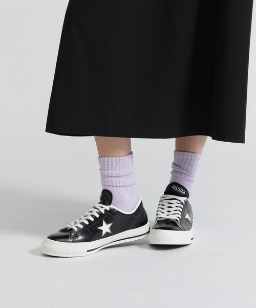 CONVERSE(コンバース)の「《CONVERSE》ONE STAR J / ワンスター / コンバース(スニーカー・レディース・ブラック/ホワイト・5.5/6/5/6.5/4.5)」の16枚目の写真